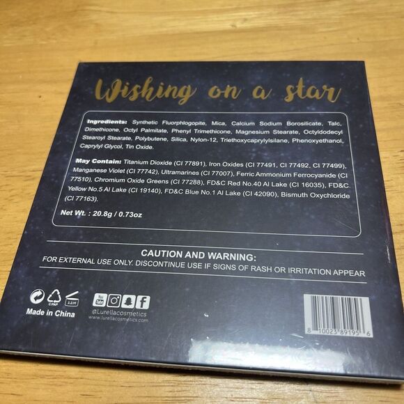 LURELLA‎ COSMETICS Wishing on a Star Eyeshadow Palette Makeup NEW & SEALED - Picture 4 of 4
